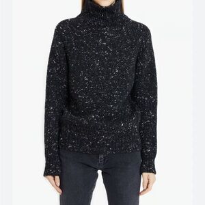 J. Crew Women’s Large Mock Neck 100% Lambswool